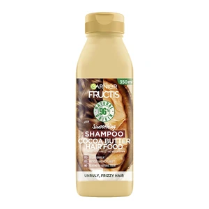 Garnier Fructis Cocoa Butter Hair Food vyhlazující šampon pro nepoddajné vlasy 350 ml