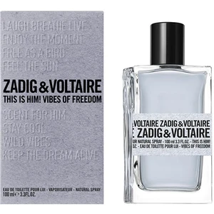 Zadig & Voltaire This is Him! Vibes of Freedom toaletná voda pre mužov 50 ml