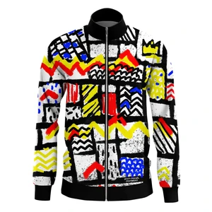 Mr. GUGU & Miss GO Man's Mondrian Track Jacket S-W-526 1409