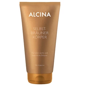 Alcina Self-tanning Body Cream hydratačný samoopaľovací krém na telo 150 ml