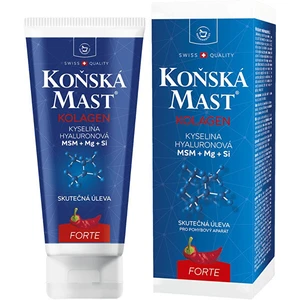 Herbamedicus Konská masť s morským kolagénom forte hrejivá 200 ml