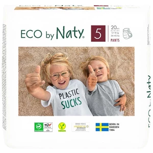 Eco by Naty Natahovací plenkové kalhotky Naty Junior 12 - 18 kg 20 ks