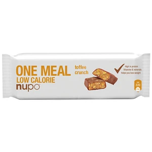 NUPO ONE MEAL tyčinka Křupavý karamel 65 g