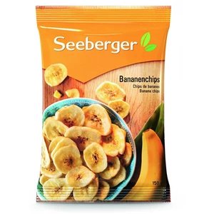 Seeberger Sladené banánové plátky 150 g