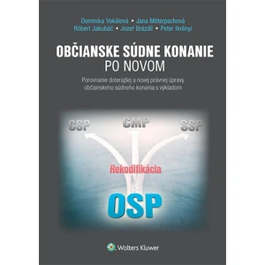 Občianske súdne konanie po novom - Dominika Vokálová, Jana Mitterpachová