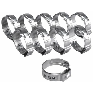 Spona na hadici, 10ks, Ř21mm, INOX