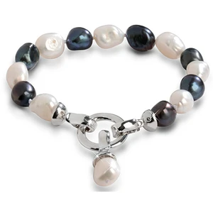 JwL Luxury Pearls Náramek z pravých perel ve dvou odstínech JL0317