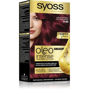 Syoss Oleo Intense permanentná farba na vlasy s olejom odtieň 5-92 Bright Red
