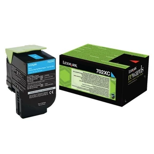 Lexmark 70C2XC0, cyan, 4000 str., return, extra high capacity, originálny toner