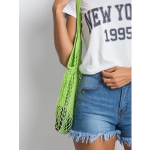 Green mesh bag