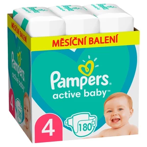 Pampers Active Baby S4 9-14kg, 180ks