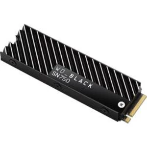 Interný SSD disk NVMe / PCIe M.2 WD Black™ SN750 Heatsink WDS100T3XHC, 1 TB, Retail, M.2 NVMe PCIe 3.0 x4