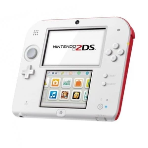 Nintendo 2DS, white/red