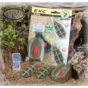 Extra carp method feeder set 2+1