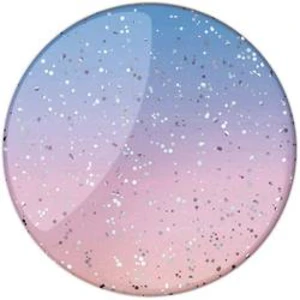 Stojan na mobilní telefon POPSOCKETS Glitter Morning Haze N/A, světle modrá, růžová, třpytivý efekt