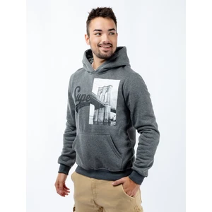 Man Sweatshirt GLANO - dark gray