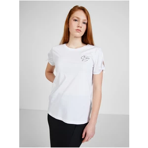 White Women's T-Shirt Guess - Women