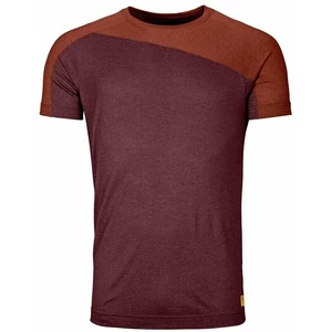 Ortovox Outdoor T-Shirt 170 Cool Horizontal T-Shirt M Winetasting Blend XL