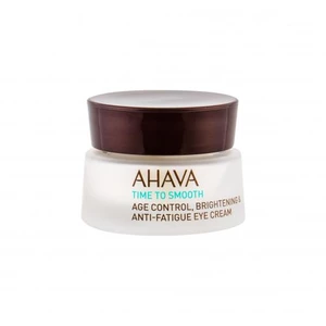 AHAVA Time To Smooth Age Control, Brightening & Anti-Fatigue Eye Cream 15 ml oční krém na všechny typy pleti; proti vráskám; na rozjasnění pleti