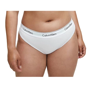 Women's thong Calvin Klein white (QF5117E-100)