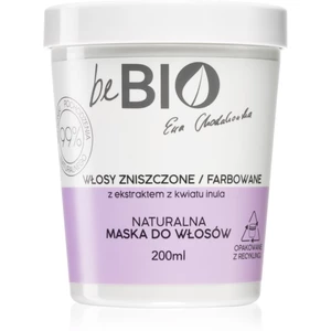 beBIO Damaged & Colored Hair maska pro slabé a poškozené vlasy 200 ml