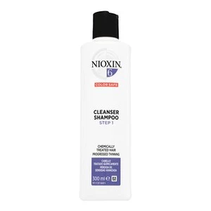 Nioxin System 6 Cleanser Shampoo szampon oczyszczający do włosów poddanych obróbce chemicznej 300 ml