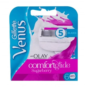 Gillette Venus & Olay Sugarberry Comfortglide 6 ks náhradní břit pro ženy