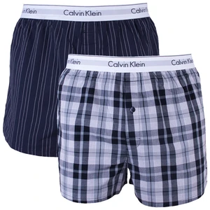 2PACK pánské trenky Calvin Klein vícebarevné