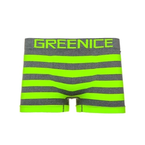 Zeleno-neonové pánské boxerky Bolf PL4692