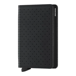 Secrid Slimwallet Perforated - Black