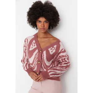 Trendyol Cardigan - Pink - Regular fit