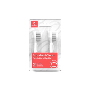 Oclean Brush Head Standard Clean náhradní hlavice pro zubní kartáček P2S6 W02 White 2 ks