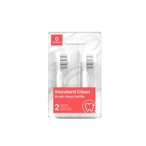 Oclean Brush Head Standard Clean náhradné hlavice na zubnú kefku P2S6 W02 White 2 ks