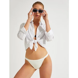 Koton Bikini Bottom - Ecru - Plain