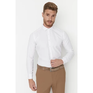Trendyol Shirt - White - Slim fit