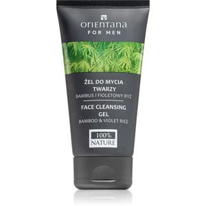 Orientana For Men Bamboo & Violet Rice čistiaci pleťový gél 150 ml