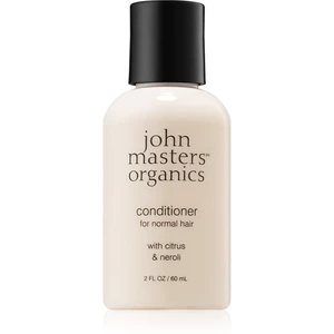 John Masters Organics Citrus & Neroli Conditioner hydratační kondicionér pro normální vlasy bez lesku 60 ml