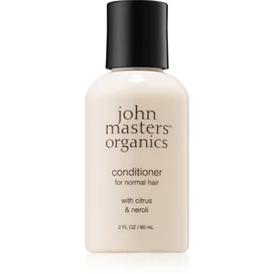 John Masters Organics Citrus & Neroli Conditioner hydratačný kondicionér pre normálne vlasy bez lesku 60 ml