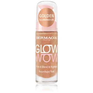 Dermacol GLOW WOW Golden Illuminator rozjasňující fluid 20 ml