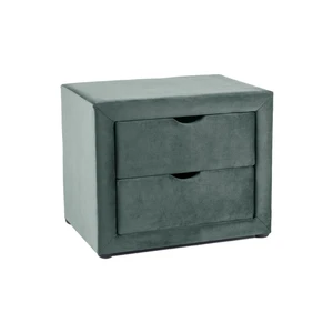 Nočný stolík ET-002VELVET Zelená,Nočný stolík ET-002VELVET Zelená
