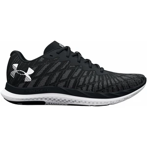 Under Armour Women's UA Charged Breeze 2 Running Shoes Black/Jet Gray/White 38 Chaussures de course sur route