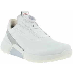 Ecco Biom H4 BOA Womens Golf Shoes White/Concrete 38