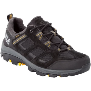 Jack Wolfskin Pantofi trekking de bărbați Vojo 3 Texapore Low Black/Burly Yellow XT 47,5