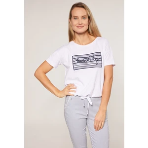 MONNARI Woman's T-Shirts T-Shirt With Decorative Panel