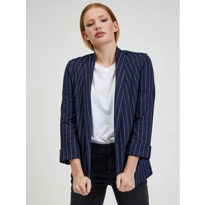 Orsay Dark blue ladies striped jacket - Ladies