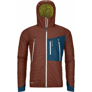 Ortovox Swisswool Piz Boè Jacket M Clay Orange XL Kurtka outdoorowa