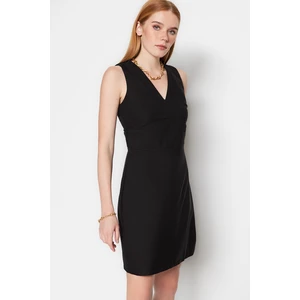 Trendyol Black Mini Woven Dress