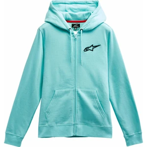 Alpinestars Women Ageless Hoodie Light Aqua/Black L Hanorac