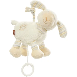 BABY FEHN Music Box Babylove Sheep kontrastná závesná hračka s melódiou 1 ks