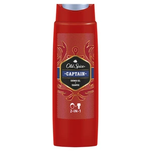 Old Spice Sprchový gel na tělo a vlasy Captain (Shower Gel + Shampoo) 250 ml